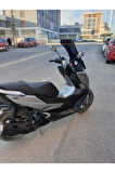 Voge SR1 Siperlik Ön Cam 2023 2024 Model 62cm Siyah Renkli 4mm ORTA BOYLU CAM
