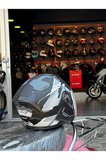 NERO AÇIK KASK ECE VE DOT SERTİFİKALI (İNTERCOM UYUMLU)
