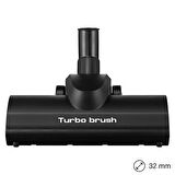 srfn ticaret Arnica bora ET11133 Uyumlu Turbo Brush Emici Başlık-Siyah