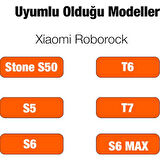 srfn ticaret Xiaomi Roborock Stone S5 Max Ana Fırça Akıllı Süpürge Süpürücü