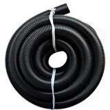 srfn ticaret (20 Metre) 38 mm Çaplı Ev-Ofis-Endüstriyel ve Ticari Süpürgeler Için Siyah Renk Hortum