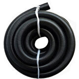 srfn ticaret (20 Metre) 35 mm Çaplı Ev-Ofis-Endüstriyel ve Ticari Süpürgeler Için Siyah Renk Hortum