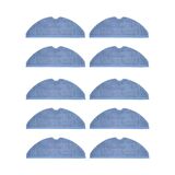 Srfn Ticaret Roborock S7 - S7 MaxV - S7 MaxV Ultra Uyumlu Mop Fiber Bez - 10 Adet