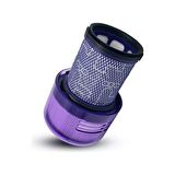 srfn ticaret Dyson V12 Detect Slim Absolute Kablosuz Süpürge Uyumlu Hepa Filtre - 1 Adet
