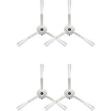 srfn ticaret Xiaomi Mop 2 Pro (Beyaz) MJST1SHW Uyumlu Yan Fırça - 4 Adet