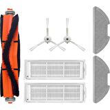 srfn ticaret Xiaomi Mop 2 Lite (MJSTL) Uyumlu Yedek Fırça Filtre Mop Seti-7 Parça