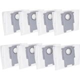 Srfn Ticaret Roborock Q7MAX/Q7 Max Plus/Q7 Max+ Uyumlu Toz Torbası - 8 Adet