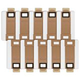 srfn ticaret Roborock S7/S7+/S7 Maxv +/T7/T7+/T7S Uyumlu Toz Torbası - 10 Adet
