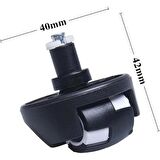 srfn ticaret Anker Uyumlu Eufy Robovac 11S 30 30C 15C 15T 12 25C 35C Robot Süpürge Ön Tekerlek 1 Adet