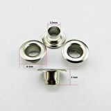 Kapsül & kuşgözü 1,6 no 6mm 250 Adet  (Alt Pul Dahil Değildir)