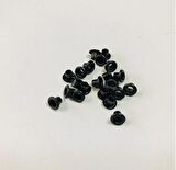 Kapsül & kuşgözü 1,6 no 6mm 250 Adet  (Alt Pul Dahil Değildir)