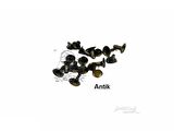Perçin Rivet 0 no 6mm 50 Takım (Leathercraft, Deri Hobi)