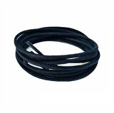 Yuvarlak Mumlu Ayakkabı Bağı 2mm K901 120cm 1 Çift