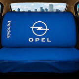 Oto Servis Kılıfı Mavi Renk Opel Uyumlu Penye Kumaş Ön Arka Koltuk Takımı