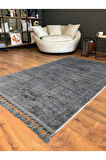 Puffy Kabartma Desenli Yıkanabilir Kaymaz Taban Salon Halısı Mutfak Koridor Halısı S52