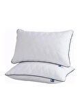 Soub Sleep 2'li Kapitoneli Sıvı Geçirmez Fermuarlı Yastık Kılıfı 50X70 cm