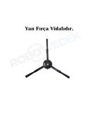 Xiaomi S10T STFCR01SZ Uyumlu Yedek Ana Fırça Hepa Filtre Siyah Yan Fırça Mop-10 Parça