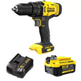 Stanley SCD700B-TR 18V V20 Kömürlü Matkap tek akülü 4Ah