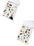 Hayal Sepeti DIY Sticker Book Sticker Kitabı Soft Edition 24x17cm  600+