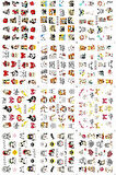Renkli ve Desenli Tırnak Stickerları - Nail Art Sticker Çeşitleri - Su ile Yapışan Kolay Uygulama