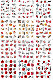 Renkli ve Desenli Tırnak Stickerları - Nail Art Sticker Çeşitleri - Su ile Yapışan Kolay Uygulama