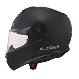 LS2 STROBE 2 MAT SİYAH ÇENE AÇILIR KASK