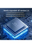 P-M6 2.4G ANC + ENC Gaming Bluetooth Kulaklık 4 mikrofonlu