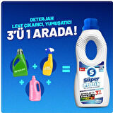 3'ü 1 Arada Sıvı Çamaşır Deterjanı 7 Adet 1200 ml