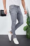 Erkek Likralı Denim Skinny Fit Süper Dar Jeans