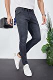 Erkek Likralı Denim Skinny Fit Süper Dar Jeans