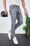 Erkek Likralı Denim Skinny Fit Süper Dar Jeans