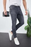 Erkek Likralı Denim Skinny Fit Süper Dar Jeans