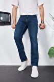 Erkek Likralı Denim Regular Fit Jeans