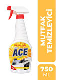 Ultra Güçlü Mutfak Yüzey Temizleyici ve Yağ Sökücü Sprey 750 ml