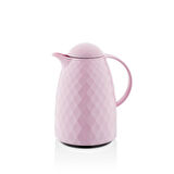 1 Lt Isı Yalıtımlı Çay ve Soğuk Su Termosu Soft Pembe (12 Saat Sıcak Tutar& İçi Camdır)
