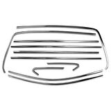 Vw Golf 7 - 7,5 2013-2023 Cam Çerçevesi Kenar Çıtası Krom Tamtur Uyumlu Full Set