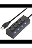 4 Port Usb 2.0 Hub Çoğaltıcı Çoklayıcı Swıtch Hızlı Çoklama Dişi Splitter Laptop Bilgisayar Için