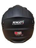 Sway X1 x Seul Modüler Kask 64883 Mat Siyah Renk