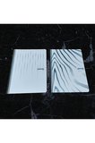 2 Adet Kareli A4 80 Yaprak Plastik Kapak Telli Defter 300 Micron Kapak 70 Gr Kağıt
