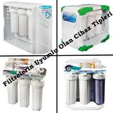 10 Inç Açık Kasa Su Arıtma Cihazı Tam Set (6 Filtre) Detoks Filtre Ilaveli 