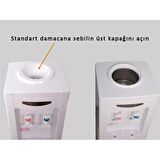 Kırılmaz Tanklı Sebil Üstü Aparatı -8 Litre  Hazneli  (20 Metre Hortumlu)