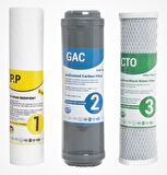 Reverse Osmos Açık Kasa Su Arıtma Takım Filtre Seti 80 Gpd