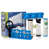 Şebeke modeli su arıtma cihazı kireç ve klor tutucu su arıtma