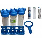 Şebeke modeli su arıtma cihazı kireç ve klor tutucu su arıtma