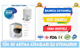 Su Arıtma Cihazı 12 Lt 3.2 Galon Çelik Su Arıtma Deposu Tankı