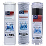 Ihlas Aura Cebilion Uyumlu Su Arıtma 2 Yıllık Filtre Seti Standart Membranlı 