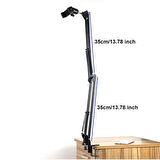 Telefon Tripodu 360 Derece Ayarlanabilir Masaüstü Süspansiyonlu Üst Çekim Youtuber Yayıncı StandI