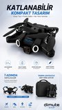INT-T16 UAV Drone HD Kamera Fırçasız Motorlu Uzaktan Kumandalı Katlanabilir Drone