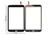 SAMSUNG GALAXY TAB T310 Tab Dokunmatik Samsung SM-T310 Uyumlu Dokunmatik Siyah Renk