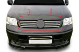 Transporter T5 Ön Panjur Krom 8 Parça 2003-2010 Paslanmaz Çelik